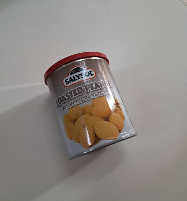 SALYSOL Cacahuètes au Four Piquantes 40 g