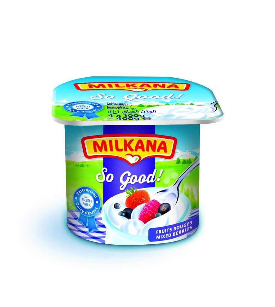 MILKANA So Good Fraise 4x100g