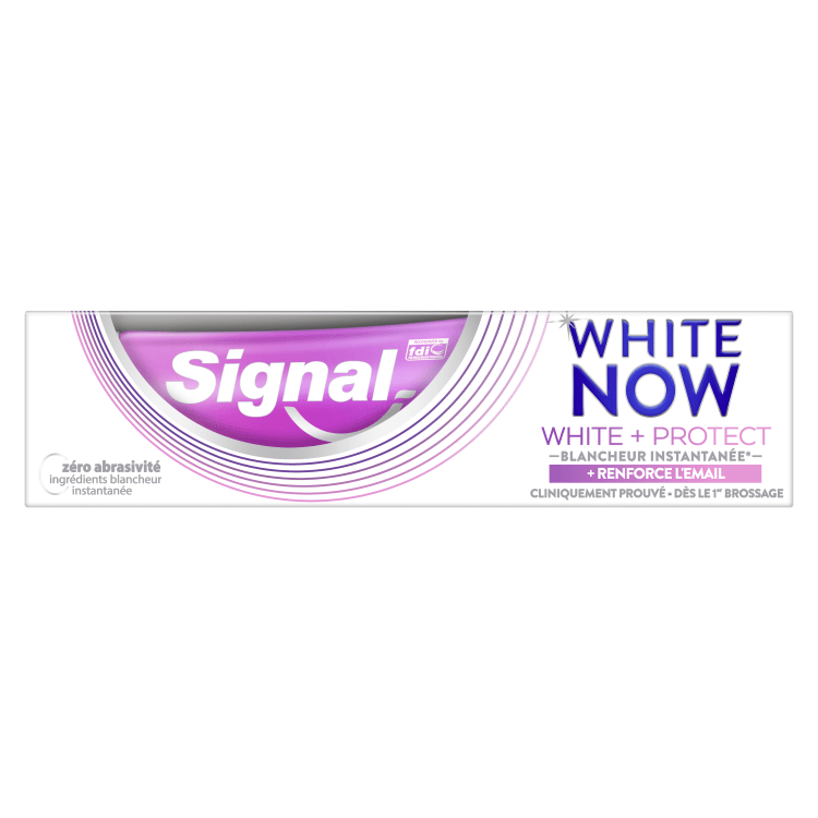 SIGNAL Dentifrice White Now White + Protect Email Renforcé 75 ml