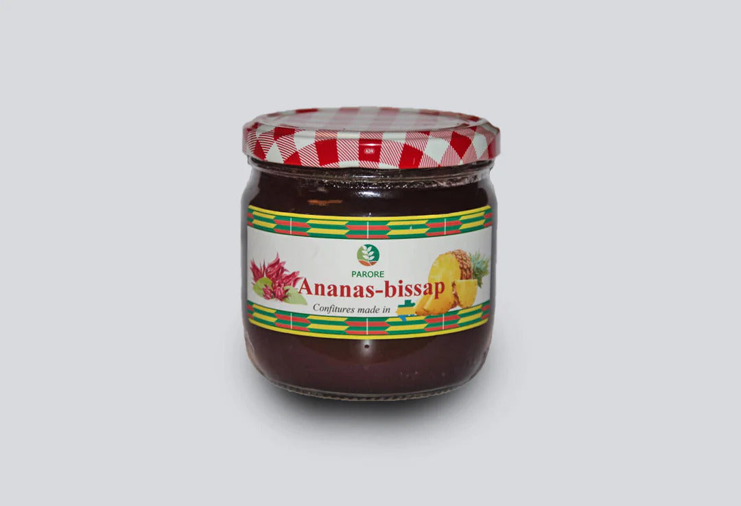 PARORE Confiture d'Ananas-Bissap 370g