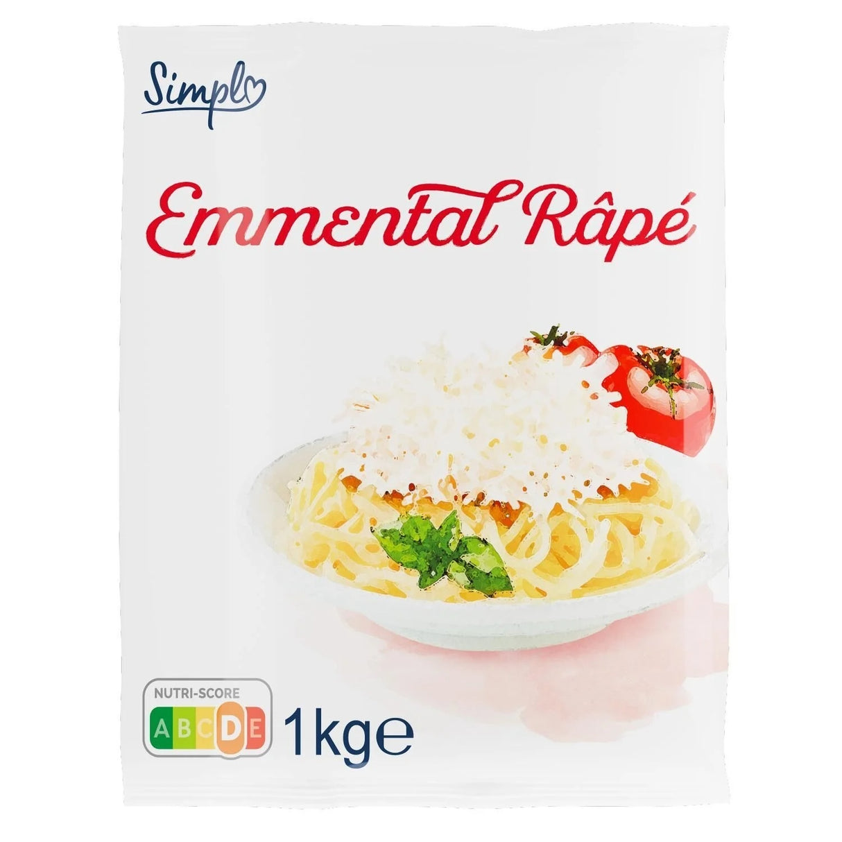 CARREFOUR Emmental Râpé Surgelé 1 kg