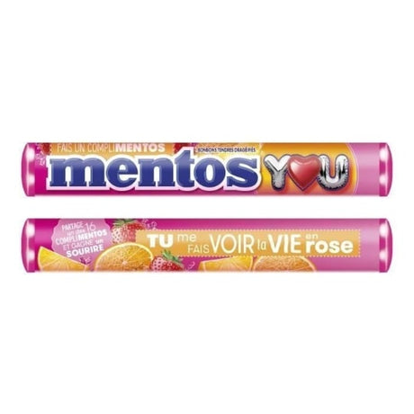 Mentos Boîte De 40 Rouleaux - Fruit Complimentos