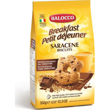 BALOCCO Biscuits Petit Déjeuner Saracene au Sarrasin 350 g