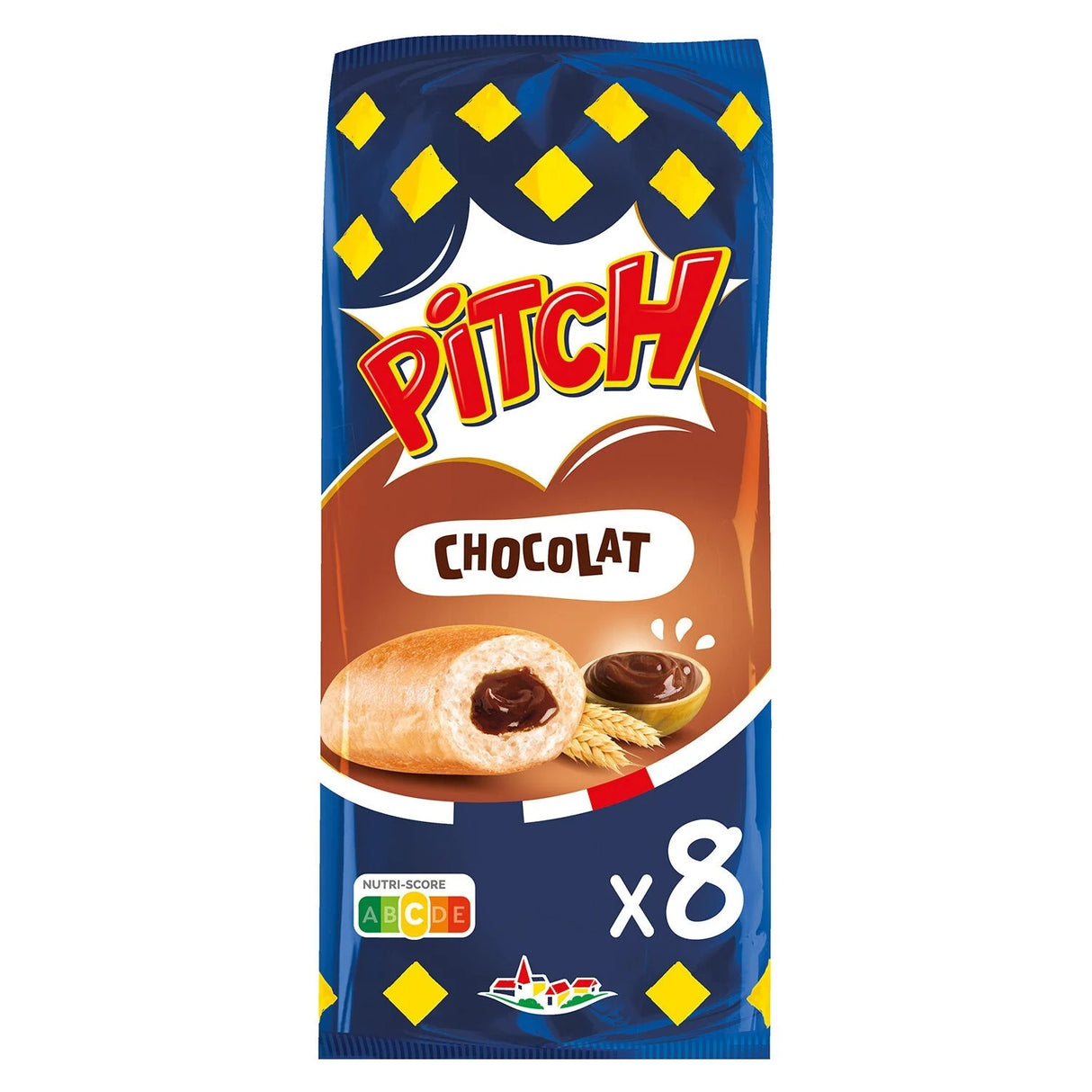 PASQUIER Pitch Brioche Chocolat 8 Pièces 300g Décongelé