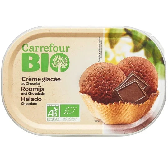 CARREFOUR BIO Glace Chocolat 450 g