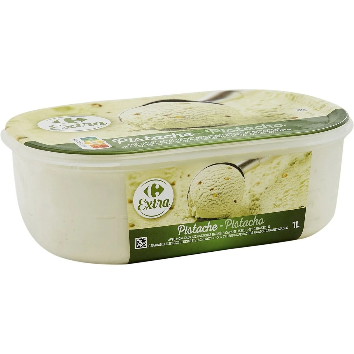 CARREFOUR EXTRA Crème Glacée Pistache 500 g