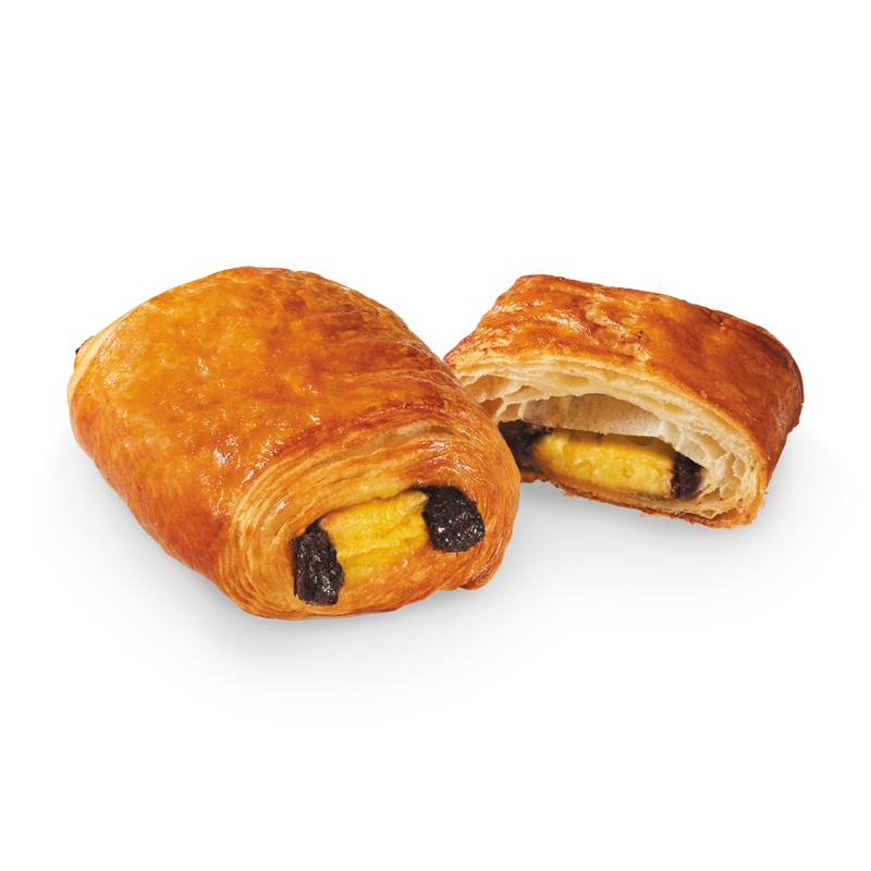 BRIDOR Pain au Chocolat à la Crème Prêt-à-Cuire 95 g (x70)