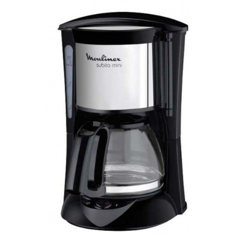 MOULINEX Cafetière Subito Mini Noire 6 Tasses 650 W