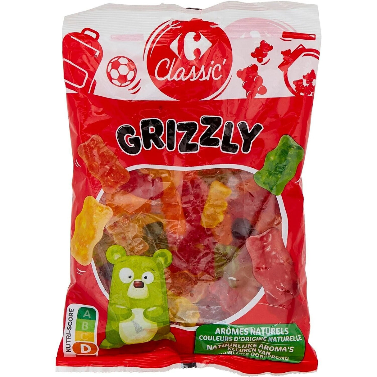 CARREFOUR Bonbons Grizzly 250g