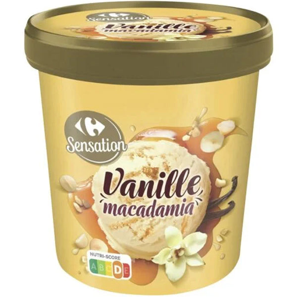 CARREFOUR Crème Glacée Nappée Caramel 295g