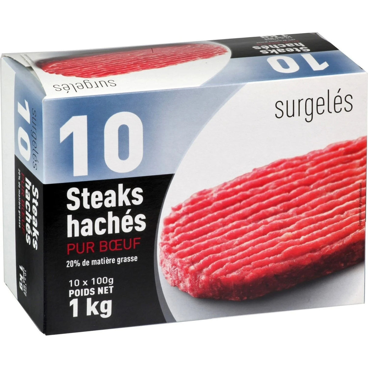 BOUCHERIE Steaks Hachés 10x100g