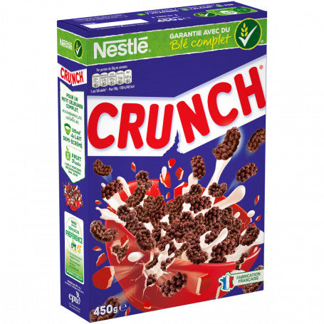 NESTLE CRUNCH Céréales au Chocolat 450 g