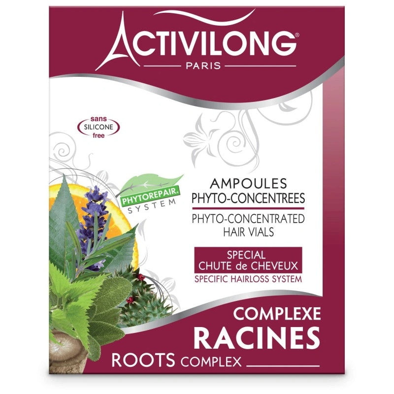 ACTIVILONG Ampoules Complexe Racines Rose 4x10 ml