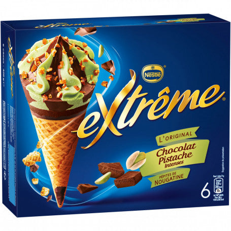 NESTLÉ Extrême Chocolat Pistache Pack de 6 426g