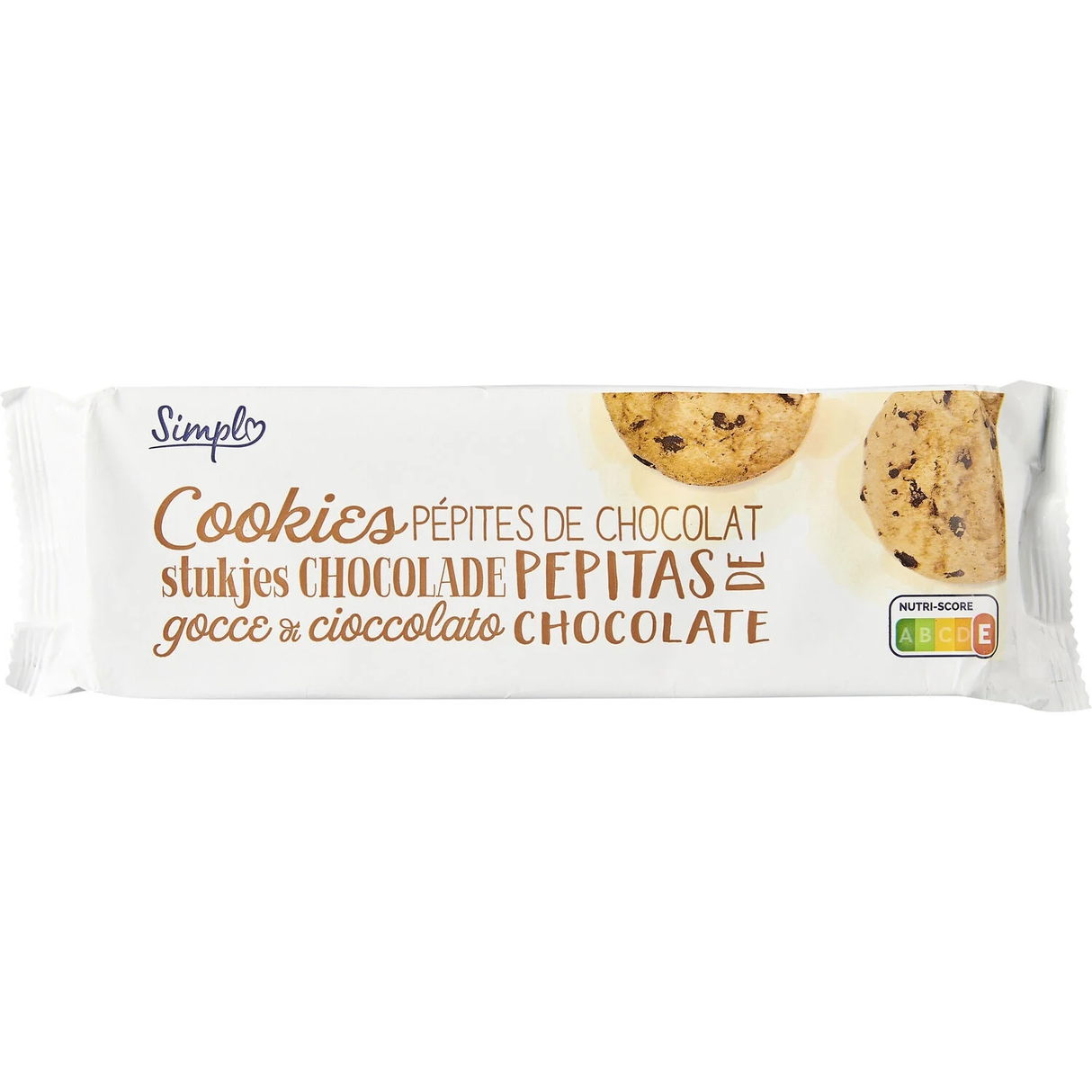 PP BLANC Cookies aux Pépites de Chocolat 200 g