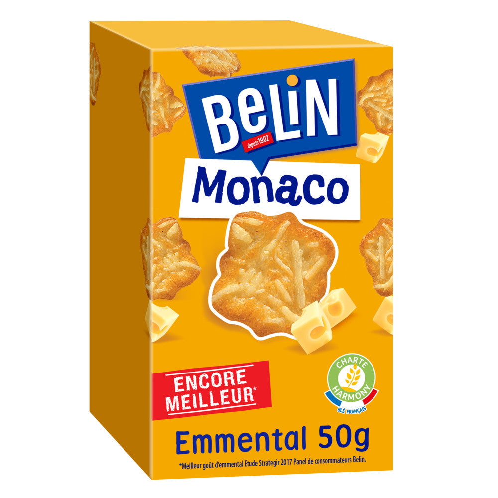 BELIN Crackers Monaco Emmental 50g