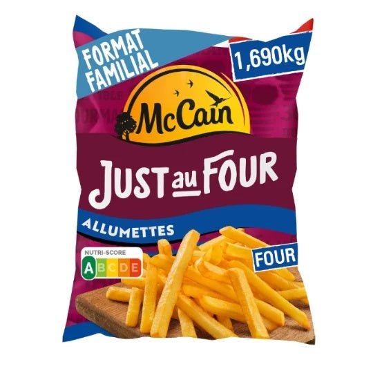 MCCAIN Frites Allumettes au Four 1,69 kg