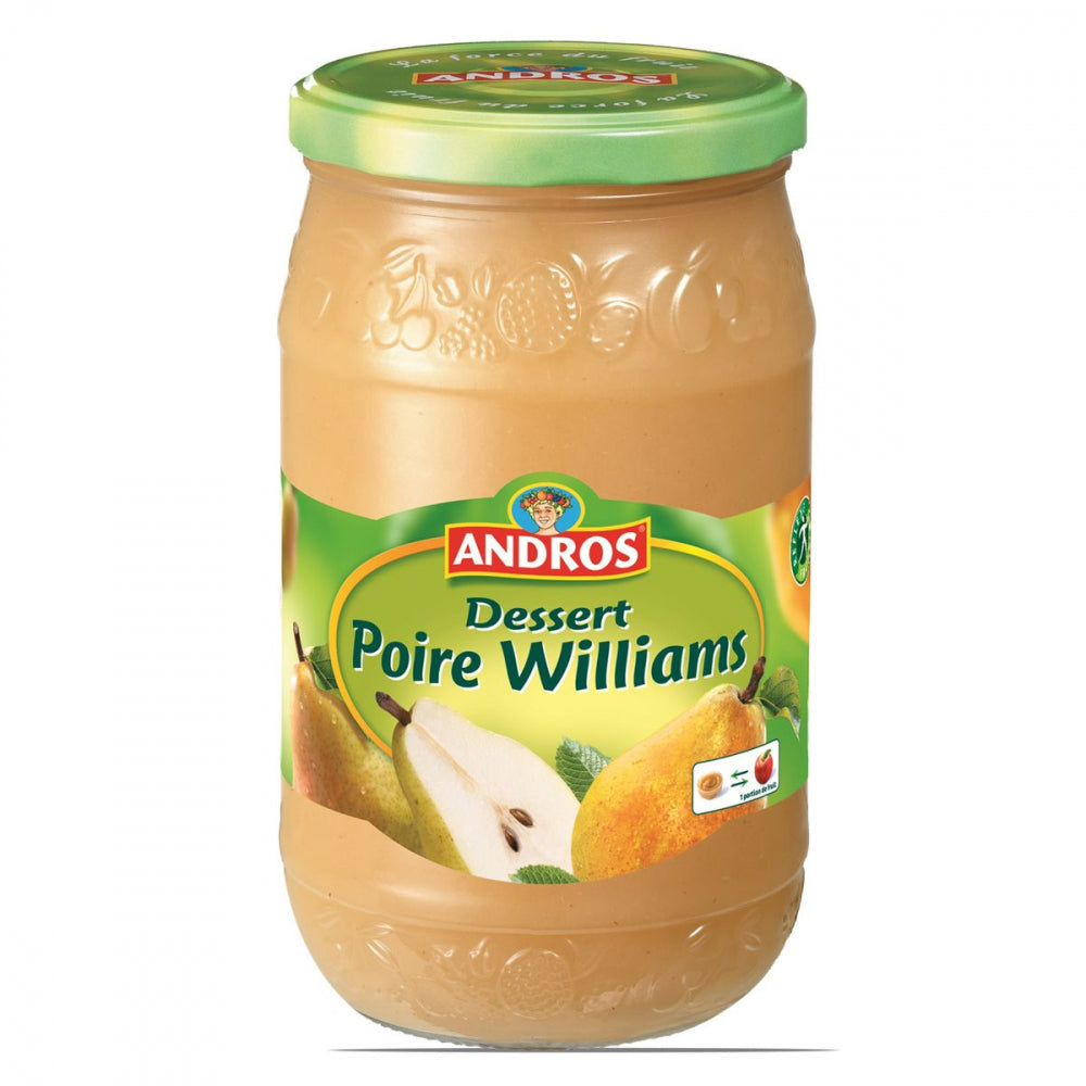 ANDROS Compote Poires Williams 750g