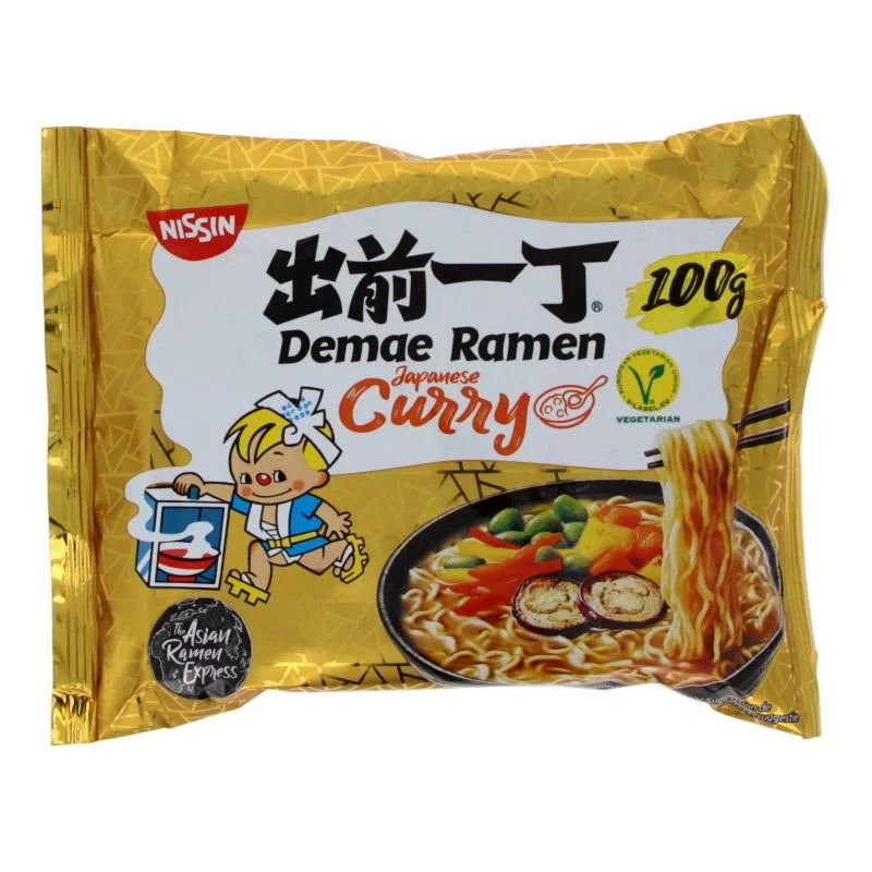 NISSIN DEMAE RAMEN Curry Japonais 100 g