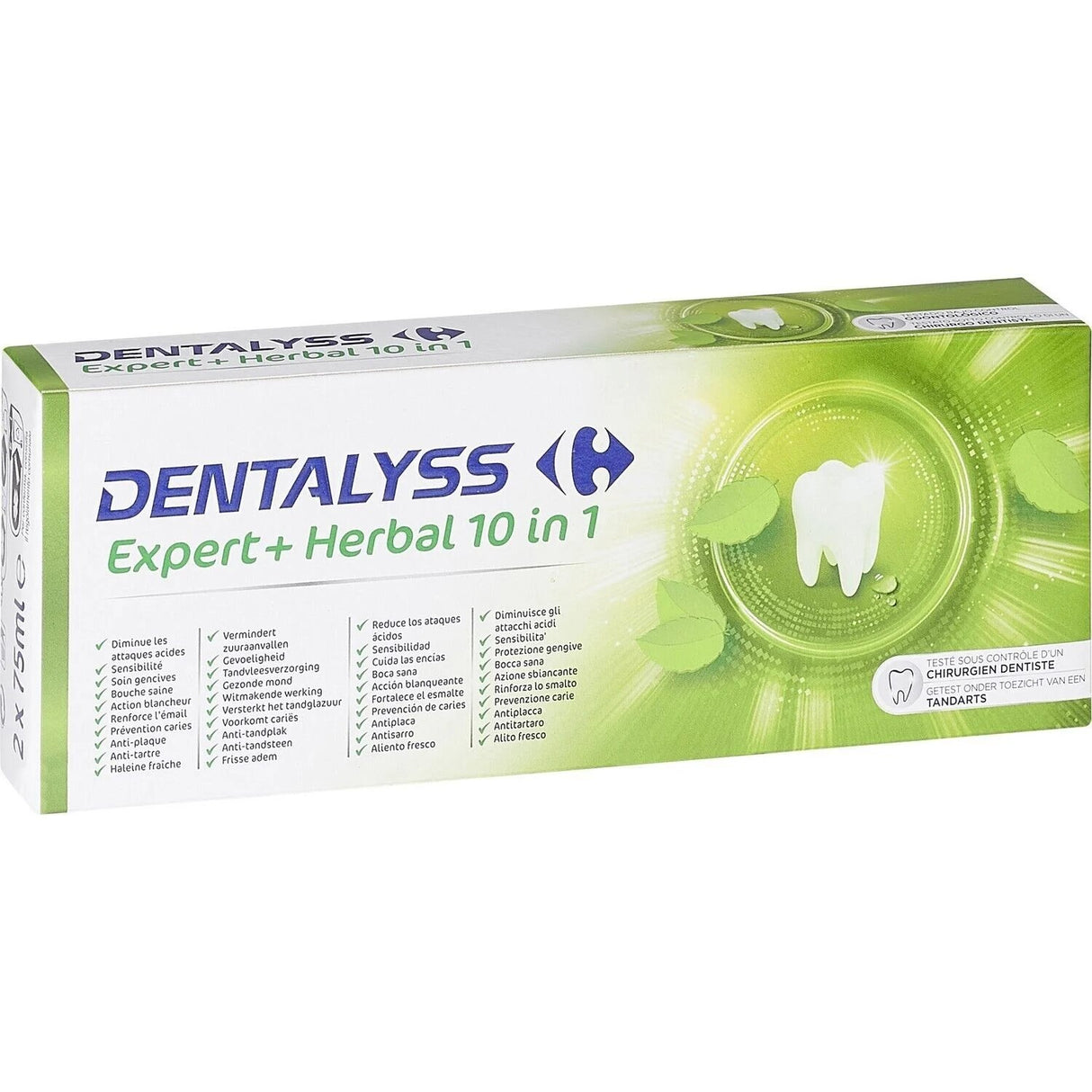 CARREFOUR EXPERT Dentifrice Multi-Actions 10-en-1 75 ml