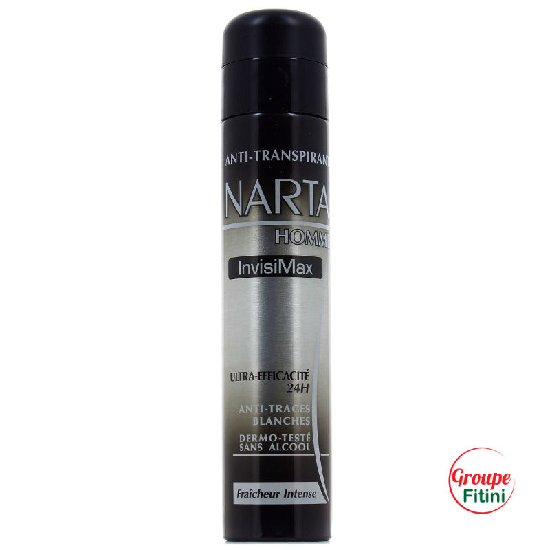 NARTA Déodorant Invisimax Intense Homme 200 ml