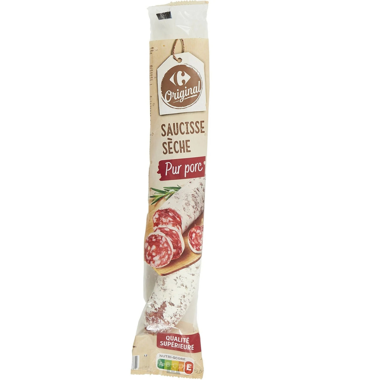 CARREFOUR Saucisse Sèche Droite 250 g