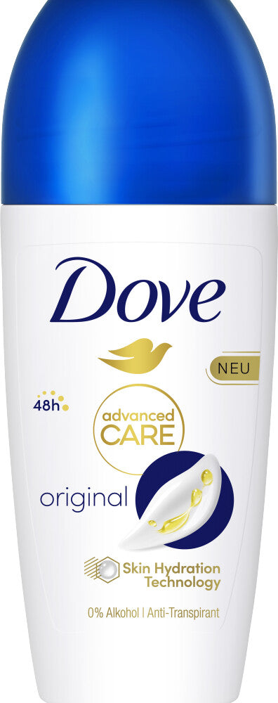 DOVE Advanced Care Déodorant Roll-On Original Femme 50 ml