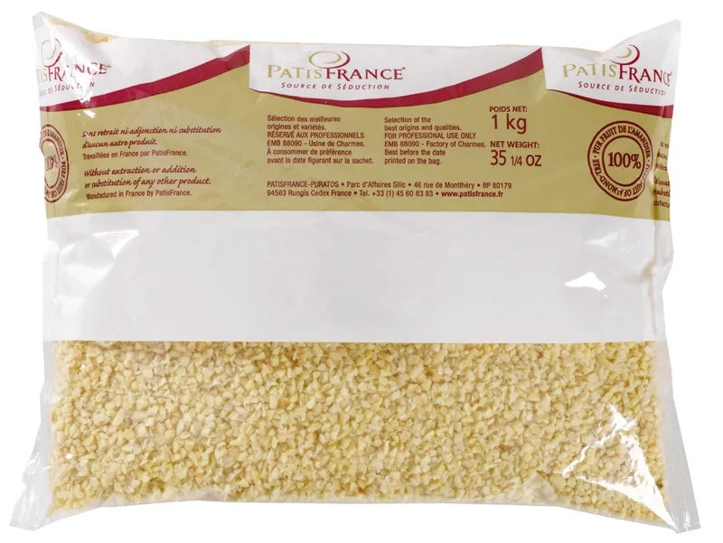 PATISFRANCE Amandes Hachées Blanchies 1 kg