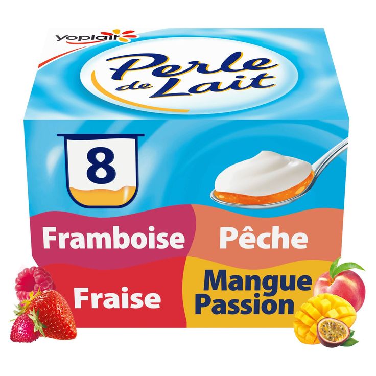 PERLE DE LAIT Yaourt Framboise 100g