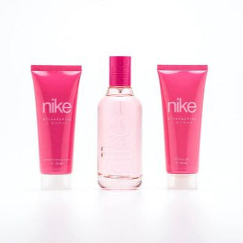 NIKE Yummy Musk Coffret Femme EDT 100ml + Gel Douche 75ml + Lait Corps 75ml