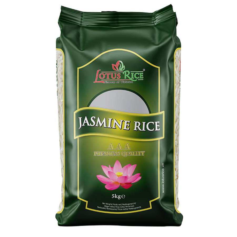 LOTUS RICE Riz Parfumé au Jasmin AAA 10 kg