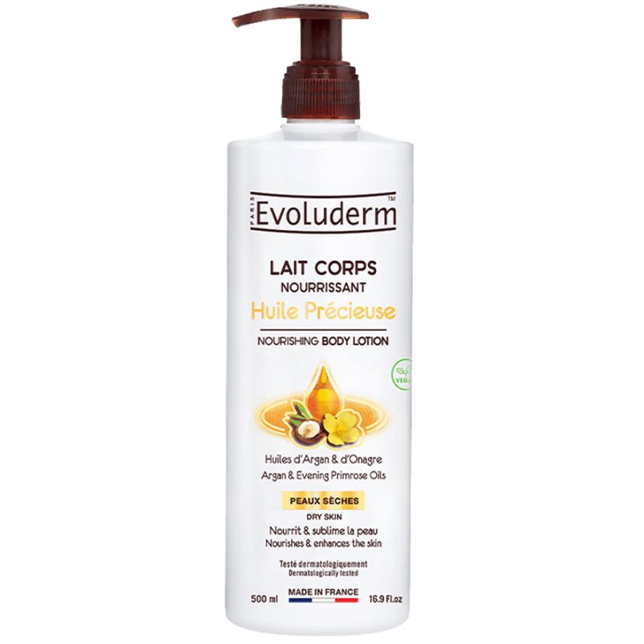 EVOLUDERM Lait Corps Huile Précieuse 500ml