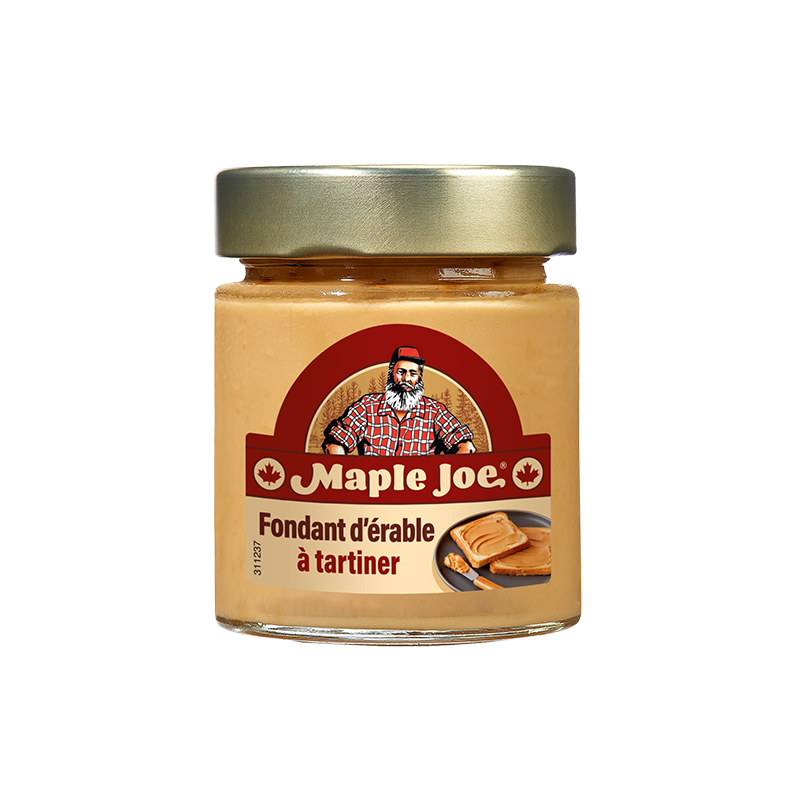 MAPLE JOE Fondant d'Érable Pot en Verre 200g