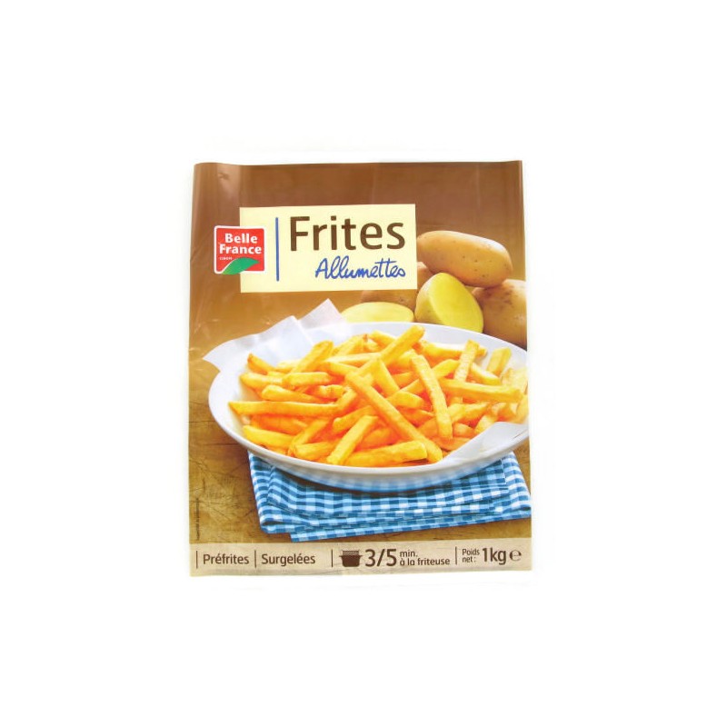 BELLE FRANCE Frites Allumettes 6/6 1 kg