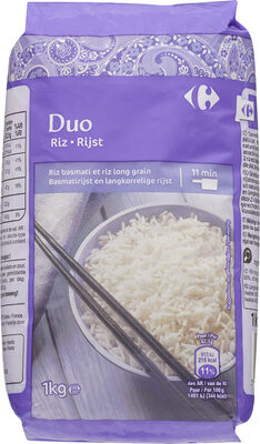 Riz Duo (Basmati et Long grain) - Produit