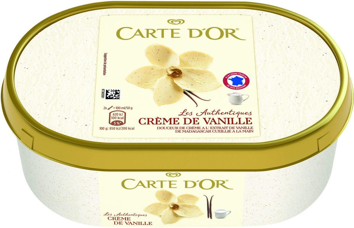 CARTE D'OR Crème Glacée Vanille 472 g