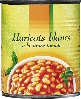 Haricots blancs à la sauce tomate - Produit