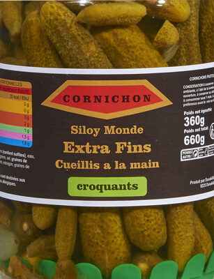 Cornichons Extra Fins Croquant - Produit