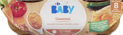 Couscous avec petits morceaux - Produit