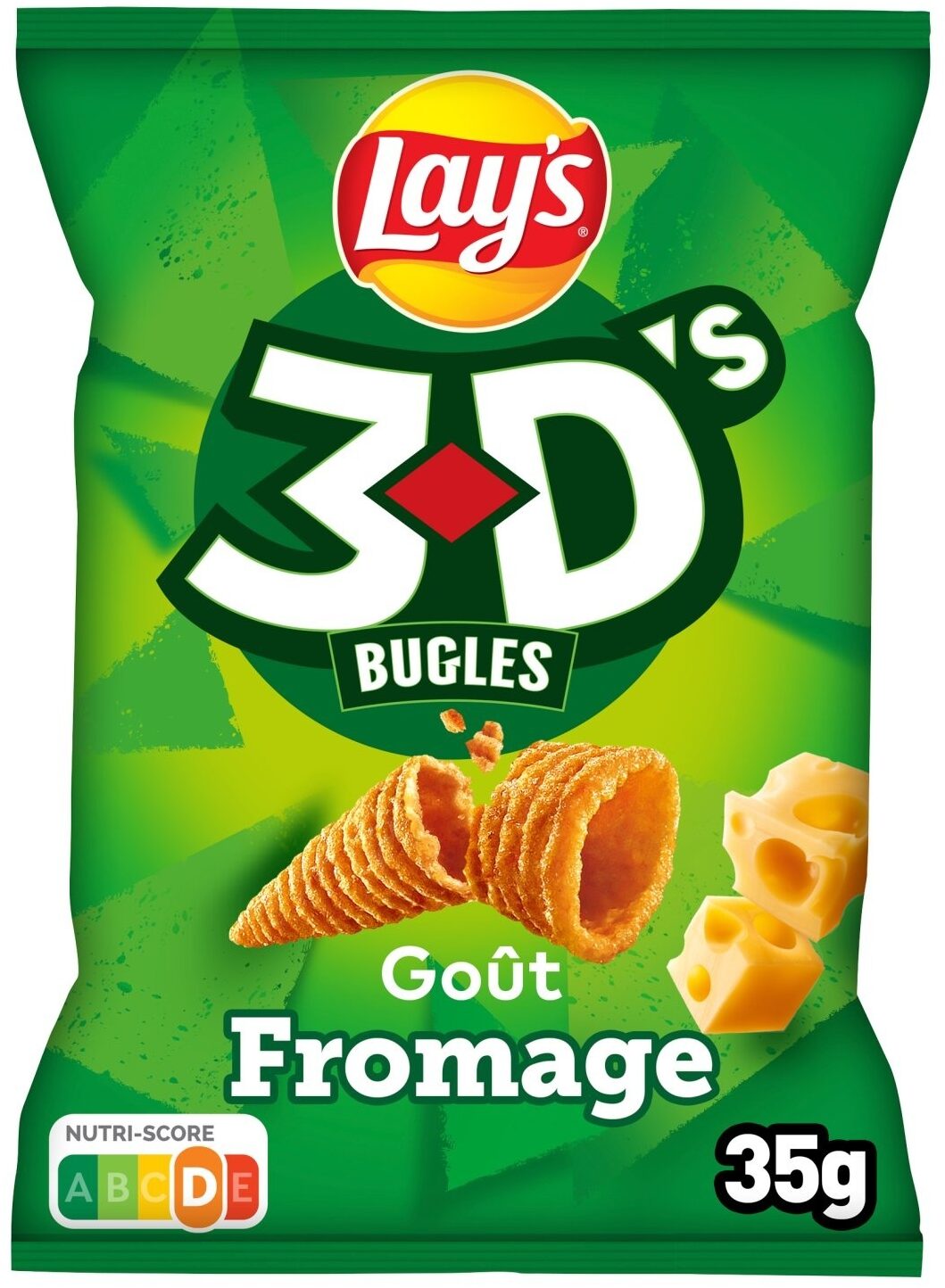 3D'S Bugles au Fromage 35 g