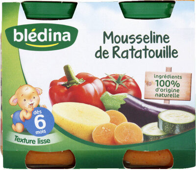 Mousseline de Ratatouille 2x200g - Produit