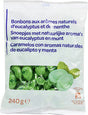 Bonbons aux arômes naturels d'eucalyptus et de menthe - Produit