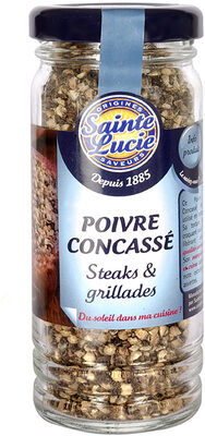 SAINTE LUCIE Poivre Concassé Flacon 45 g