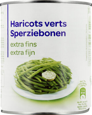 Haricots verts extra fins - Produit