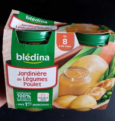 Jardinière de Légumes Poulet 2x200g - Produit