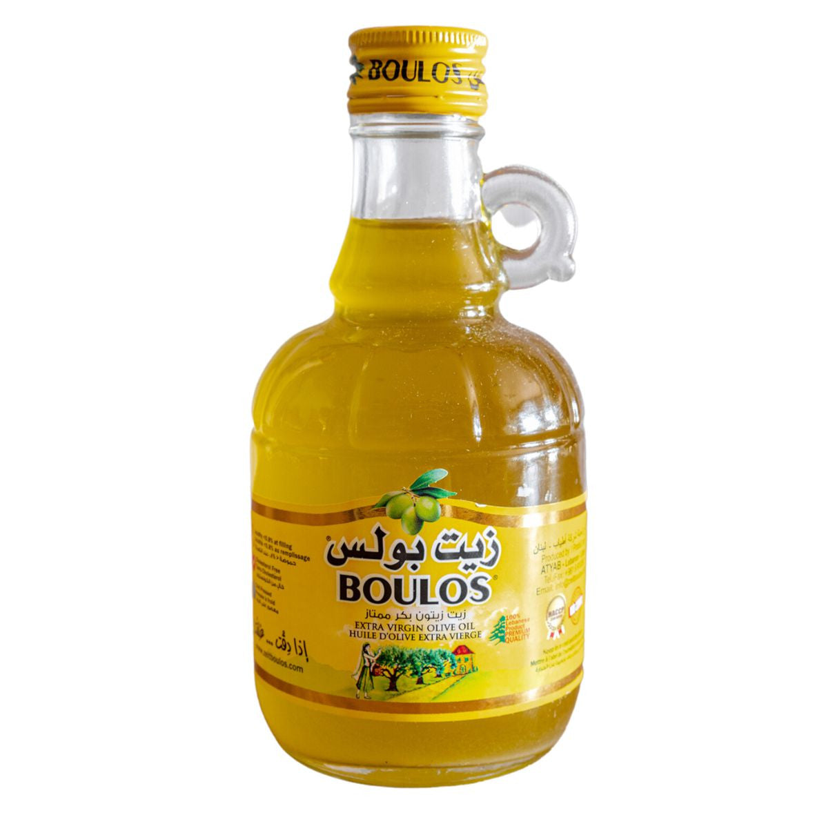 BOULOS Huile d'Olive Extra Vierge Dorica 250 ml