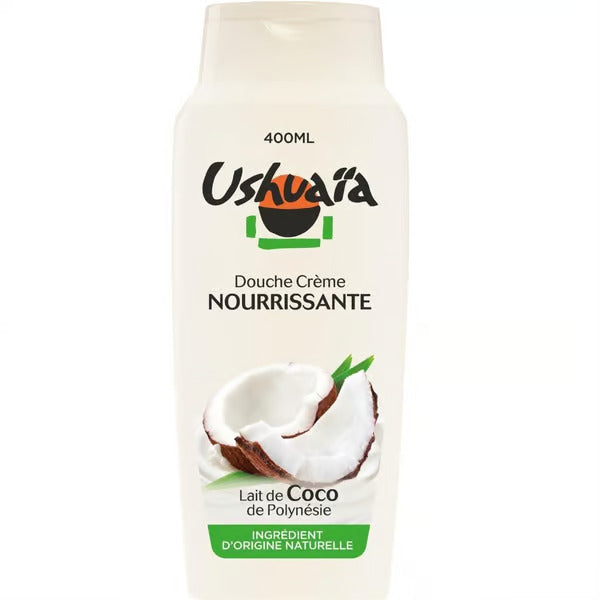 USHUAIA Gel Douche Coco Crème 400 ml