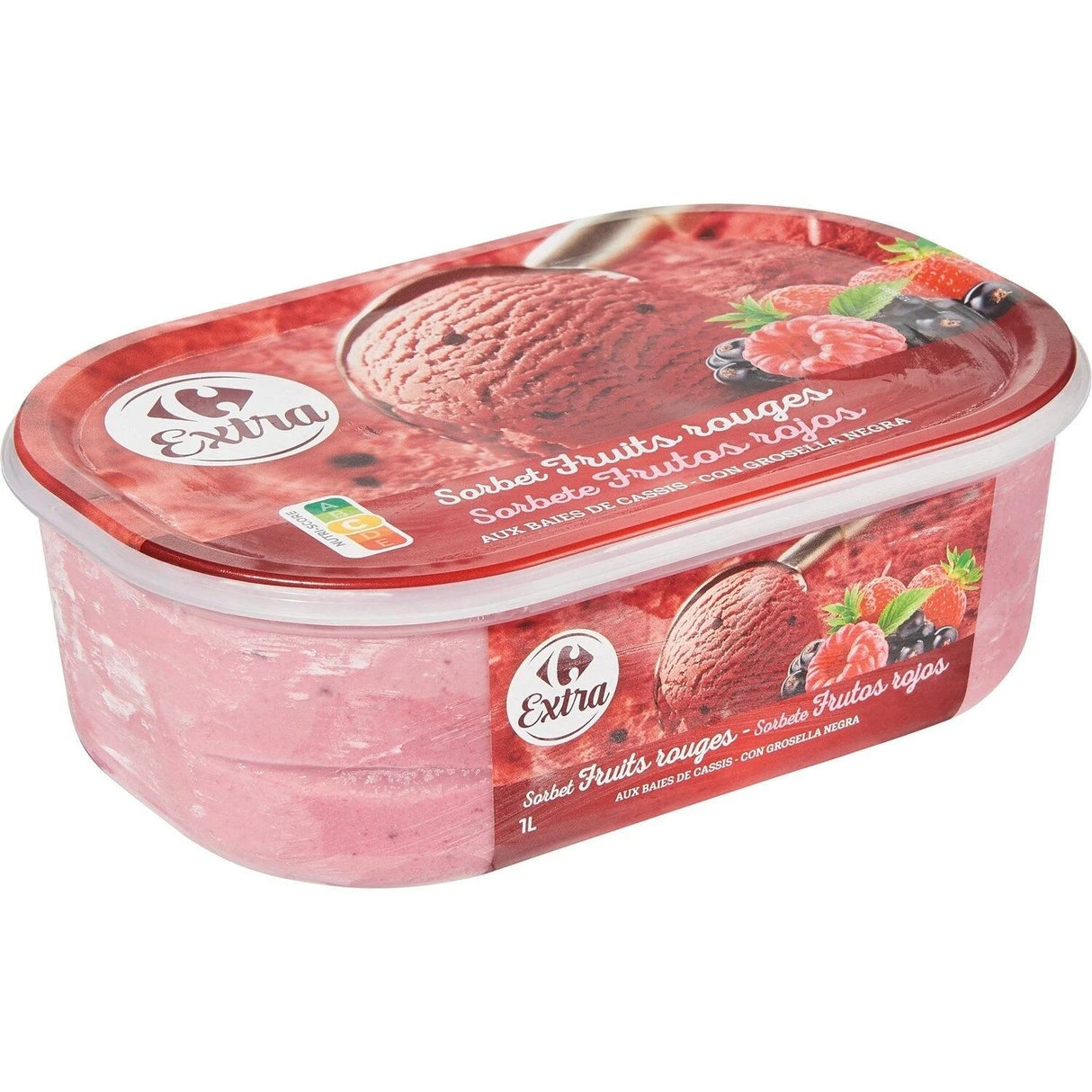 CARREFOUR EXTRA Sorbet Fruits Rouges 611 g