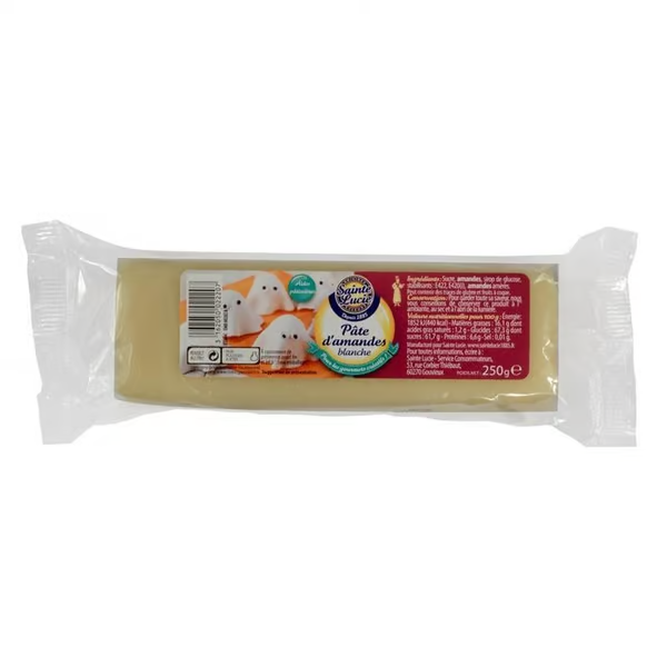 STE LUCIE Pâte d'Amande Blanche 250 g