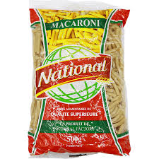 NACIONAL Macaroni Strié Type Ziti 500 g